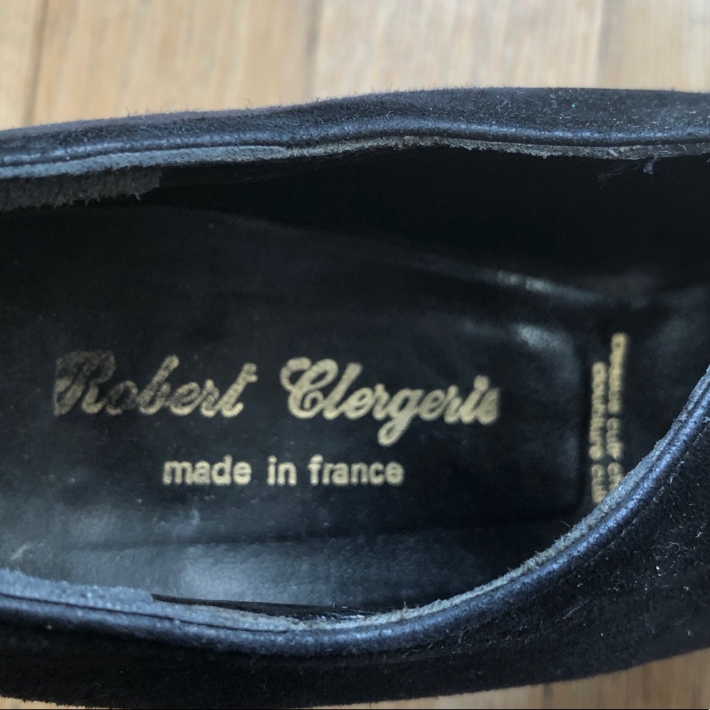 Robert Clergerie suede Made in France